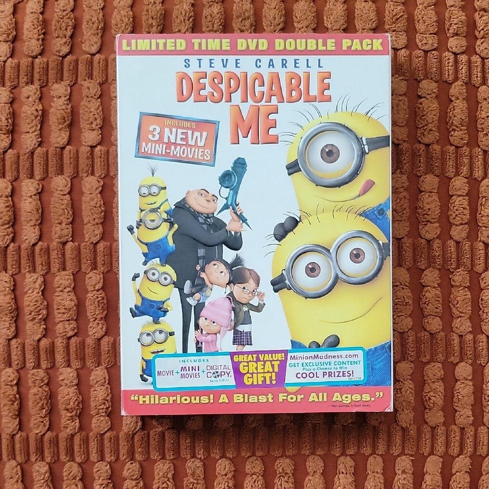 Despicable Me DVD Double Pack with Minions